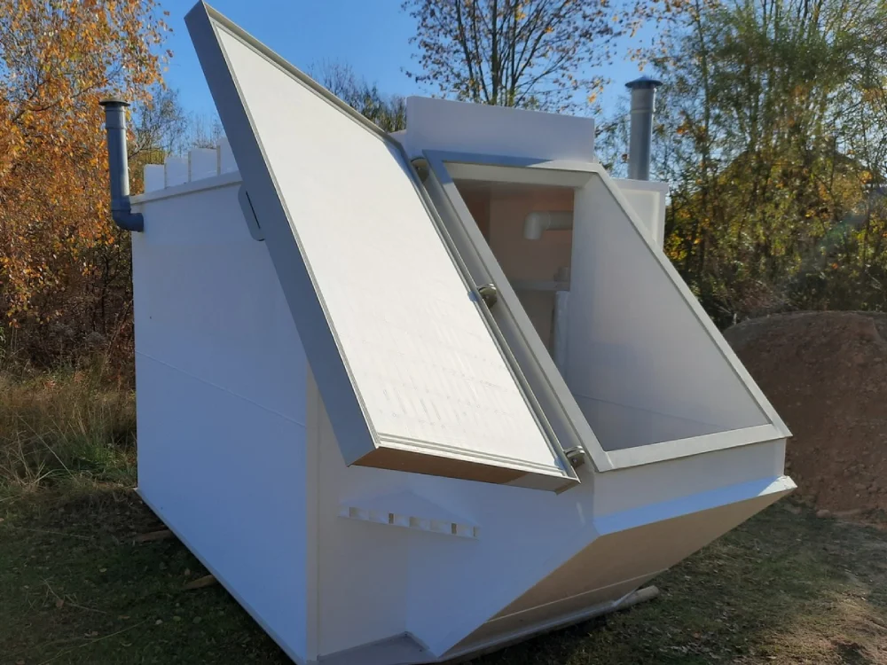 Plastmasas pagrabs ir ekoloģisks un ilgmūžīgs risinājums augļu un dārzeņu turēšanai piemērotos apstākļos